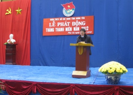 Lễ phát động Tháng Thanh niên 2012