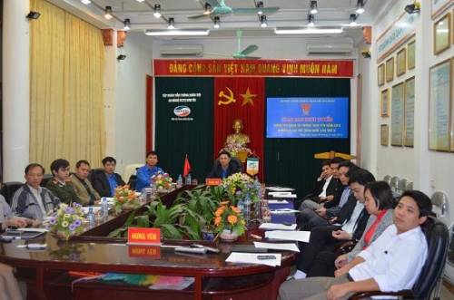 Tỉnh Đoàn giao ban trực tuyến công tác Đoàn  và phong trào thanh thiếu nhi năm 2012
