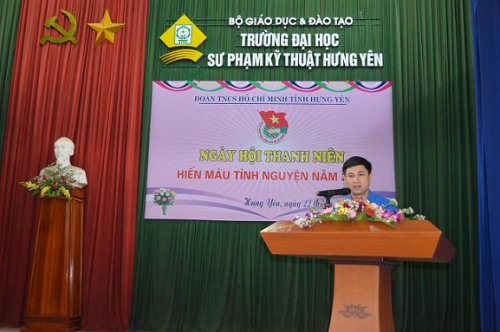 Ban Thường vụ tỉnh Đoàn tổ chức  Ngày hội thanh niên hiến máu tình nguyện năm 2013