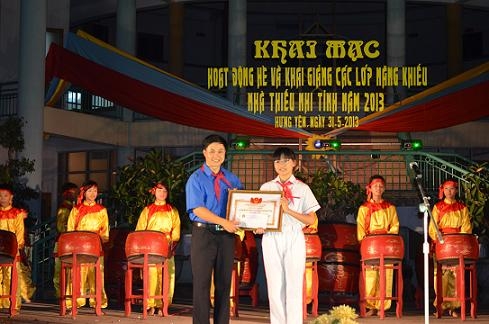 Khai mạc hoạt động hè và khai giảng các lớp năng khiếu Nhà thiếu nhi tỉnh