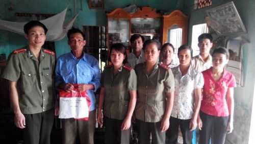 Đoàn Thanh niên Công an tỉnh ra quân tình nguyện