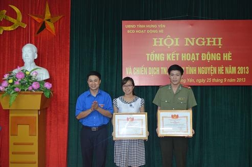 Tổng kết hoạt động hè và chiến dịch thanh niên tình nguyện