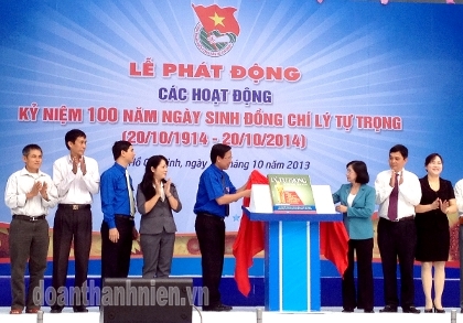 Phát động các hoạt động kỷ niệm 100 năm ngày sinh đồng chí Lý Tự Trọng