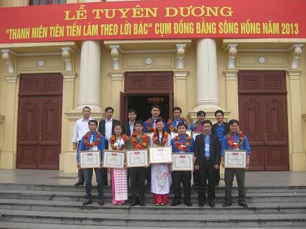 Đoàn đại biểu thanh niên Hưng Yên dự Liên hoan Thanh niên tiên tiến làm theo lời Bác cụm Đồng bằng Sông Hồng