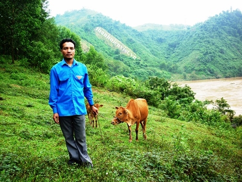 Chàng trai Cơtu làm giàu từ 7 triệu đồng vốn vay của Đoàn