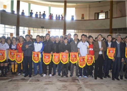 Khai mạc giải bóng đá Đoàn Khối các cơ quan tỉnh lần thứ 5