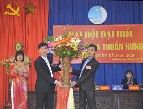 Hội LHTN Việt Nam huyện Khoái Châu chỉ đạo Đại hội điểm Hội LHTN xã Thuần Hưng lần thứ IV, nhiệm kỳ 2014 – 2019