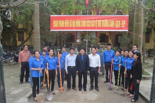 Tỉnh Đoàn chỉ đạo thành lập mới 3 Tổ hợp tác thanh niên bảo vệ môi trường