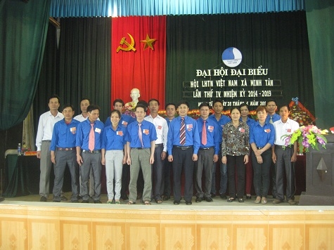 Hội LHTN huyện Phù Cừ   chỉ đạo Đại hội điểm xã Minh Tân lần thứ IV nhiệm kỳ 2014 – 2019