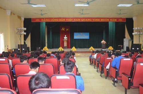 Ban Thường vụ tỉnh Đoàn khai giảng Lớp bồi dưỡng  cán bộ Đoàn cơ sở năm 2014