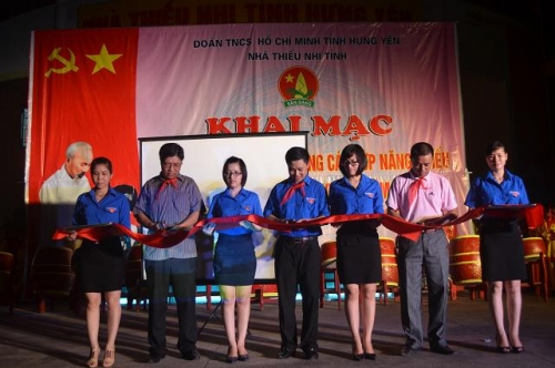 Khai mạc hoạt động hè và khai giảng các lớp năng khiếu  Nhà thiếu nhi tỉnh năm 2014