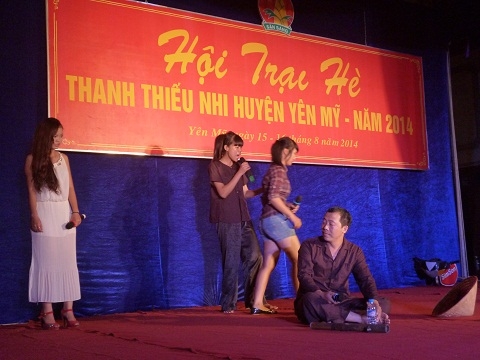 Yên Mỹ tổ chức Hội trại với chủ đề "Thanh thiếu nhi huyện Yên Mỹ đảm bảo trật tự an toàn giao thông”
