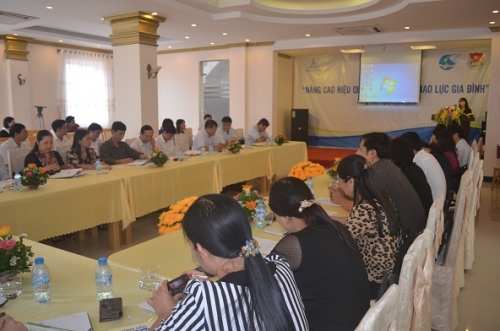 Hội Liên hiệp phụ nữ tỉnh - Tỉnh Đoàn – Trung tâm CSAGA Hội thảo nâng cao hiệu quả phòng chống bạo lực gia đình