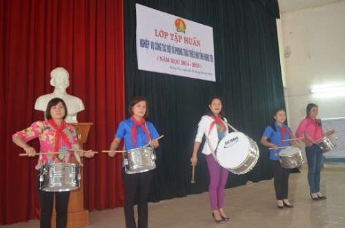 Ban Thường vụ tỉnh Đoàn tổ chức lớp tập huấn nghiệp vụ công tác Đội và phong trào thiếu nhi năm học 2014 - 2015