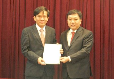 Ban Bí thư Trung ương Đoàn trao quyết định bổ nhiệm Chánh văn phòng T.Ư Đoàn