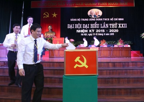 Bế mạc Đại hội đại biểu Đảng bộ Trung ương Đoàn lần thứ XXII, nhiệm kỳ 2015 - 2020