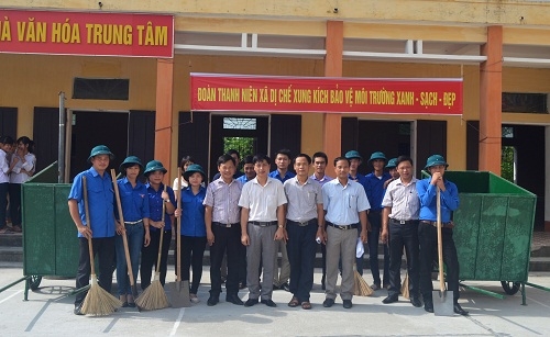 Xã Dị Chế ra mắt Tổ hợp tác thanh niên bảo vệ môi trường