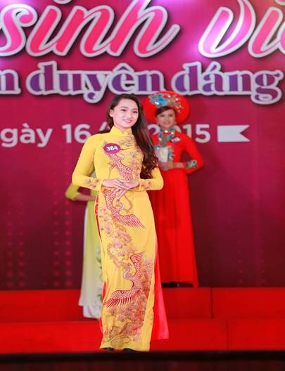 SINH VIÊN TRƯỜNG ĐH TÀI CHÍNH – QUẢN TRỊ KINH DOANH VÀO VÒNG CHUNG KẾT CUỘC THI “ NỮ SINH VIÊN VIỆT NAM DUYÊN DÁNG 2015”