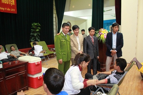 Huyện Đoàn Phù Cừ tổ chức “Hiến máu tình nguyện năm 2015”