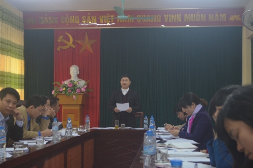 Cơ quan Tỉnh Đoàn triển khai nhiệm vụ năm 2016