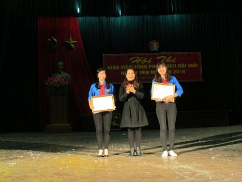 Yên Mỹ tổ chức Hội thi Giáo viên,  Tổng Phụ trách Đội giỏi năm 2016