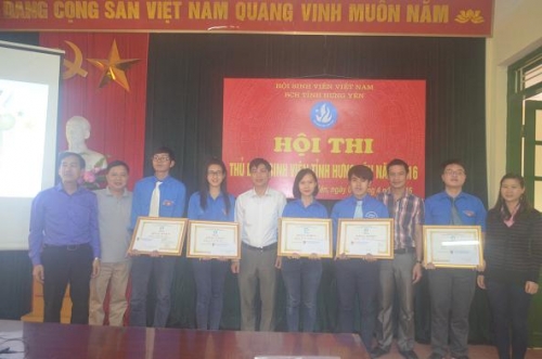 Hội thi Thủ lĩnh sinh viên cấp tỉnh năm 2016.