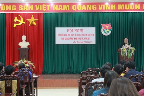 Huyện đoàn Phù Cừ triển khai nhiệm vụ năm 2017