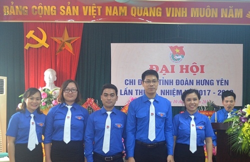 Đại hội Chi đoàn Tỉnh đoàn Thanh niên khóa XI,  nhiệm kỳ 2017-2019