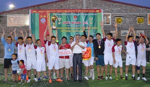 Bế mạc giải bóng đá Đoàn khối các cơ quan tỉnh lần thứ VIII