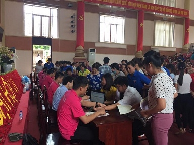 Huyện Đoàn Yên Mỹ phát động chiến dịch TN – HS – SV tình nguyện hè và hiến máu nhân đạo năm 2017