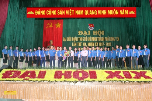 Thành Đoàn Hưng Yên long trọng tổ chức Đại hội đại biểu  Đoàn TNCS Hồ Chí Minh lần thứ XIX, nhiệm kỳ 2017 - 2022