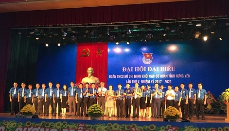 Đại hội đại biểu Đoàn TNCS Hồ Chí Minh khối các cơ quan tỉnh lần thứ V, nhiệm kỳ 2017-2022