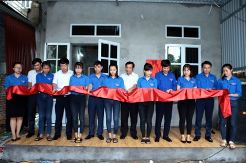 Tỉnh đoàn khánh thành Công trình thanh niên xây nhà tặng cựu Thanh niên xung phong
