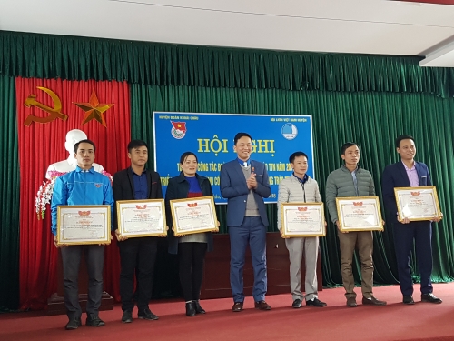Khoái Châu: Tổng kết công tác Đoàn, Hội năm 2017, triển khai nhiệm vụ năm 2018