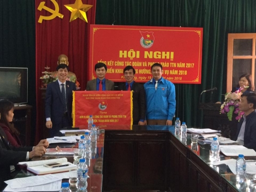 Kim Động tổ chức Hội nghị tổng kết công tác Đoàn và phong trào TTN năm 2017, triển khai phương hướng, nhiệm vụ năm 2018