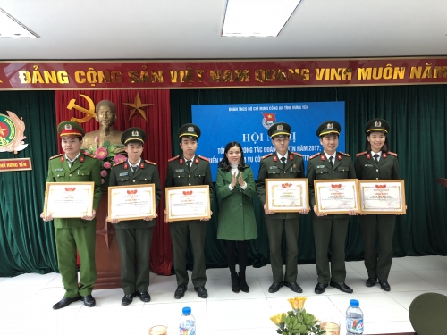 Đoàn thanh niên Công an tỉnh triển khai nhiệm vụ công tác Đoàn và phong trào thanh thiếu nhi năm 2018