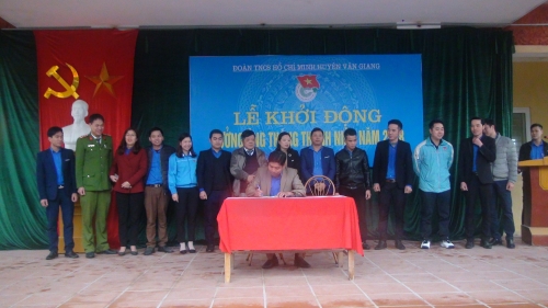Sôi nổi ra quân Tháng Thanh niên năm 2018
