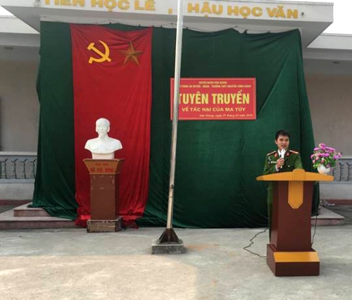 Văn Giang tổ chức tuyên truyền phòng, chống ma túy cho đoàn viên, thanh thiếu niên