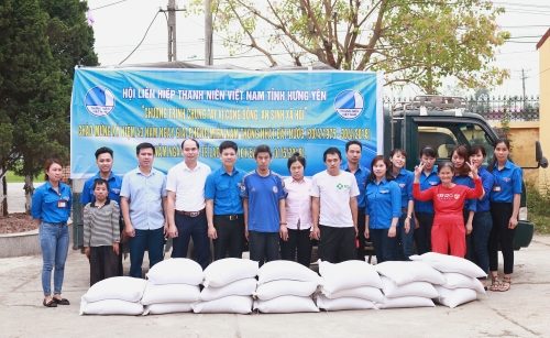 Hội Liên hiệp thanh niên Việt Nam tỉnh Hưng Yên tổ chức hoạt động “chung tay vì cộng đồng, an sinh xã hội”