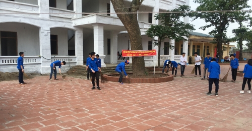 Tuổi trẻ Hưng Yên đồng loạt ra quân Ngày chủ nhật xanh  Tuần thứ hai Tháng Thanh niên năm 2018