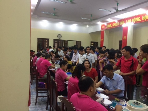 Kim Động tổ chức Ngày hội hiến máu tình nguyện năm 2018