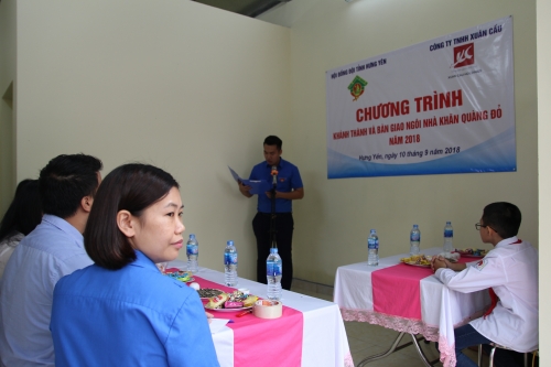 Ban Thường vụ Tỉnh Đoàn, Hội đồng đội tỉnh  Hưng Yên tổ chức chương trình “Nâng cánh ước mơ thiếu nhi Hưng Yên” và khánh thành, bàn giao Ngôi nhà khăn quàng đỏ, nhà tiêu hợp vệ sinh cho thiếu nh