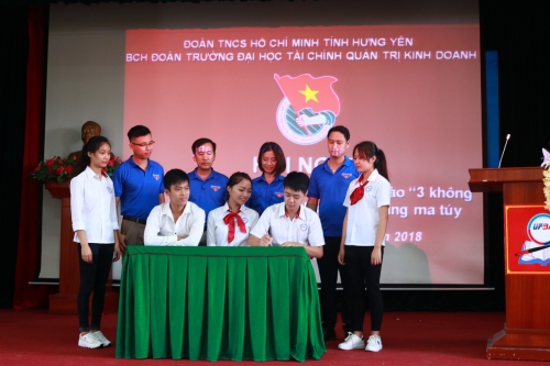 Sôi nổi các hoạt động tham gia thực hiện phong trào “3 không”  với ma túy trong đoàn viên thanh niên