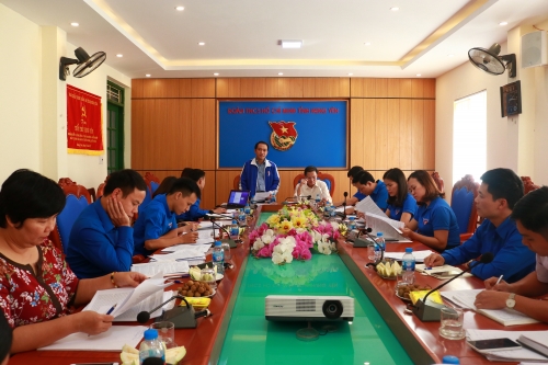 Đoàn kiểm tra Trung ương Đoàn làm việc với Tỉnh Đoàn Hưng Yên