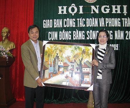 TRUNG ƯƠNG ĐOÀN GIAO BAN CÔNG TÁC ĐOÀN VÀ PHONG TRÀO THANH THIẾU NHI CỤM ĐỒNG BẰNG SÔNG HỒNG NĂM 2009 TẠI TỈNH TA